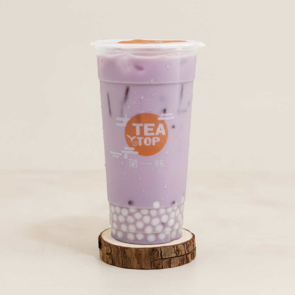 [TT-D-005] [5] Taro Milk Tea w/ Sago